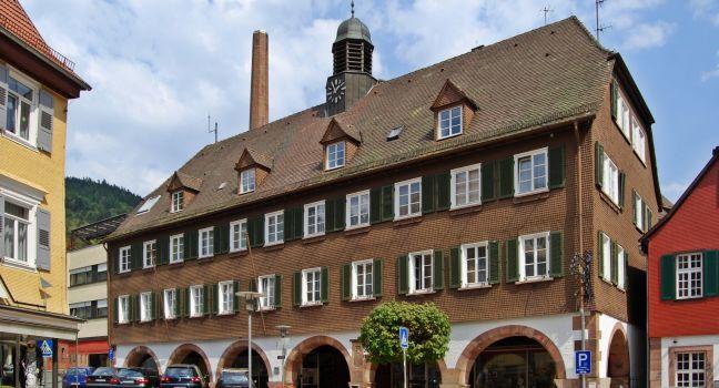 Town hall of Alpirsbach, Black Forest, Baden-W&#xfc;rttemberg