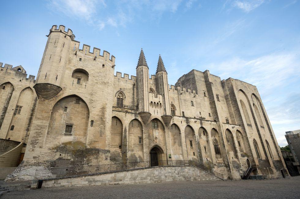 Avignon (Vaucluse, Provence-Alpes-Cote d'Azur, France), Palais des Papes (Palace of the Popes);
