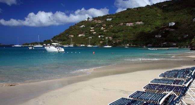 Beach at Cane Garden Bay , Tortola