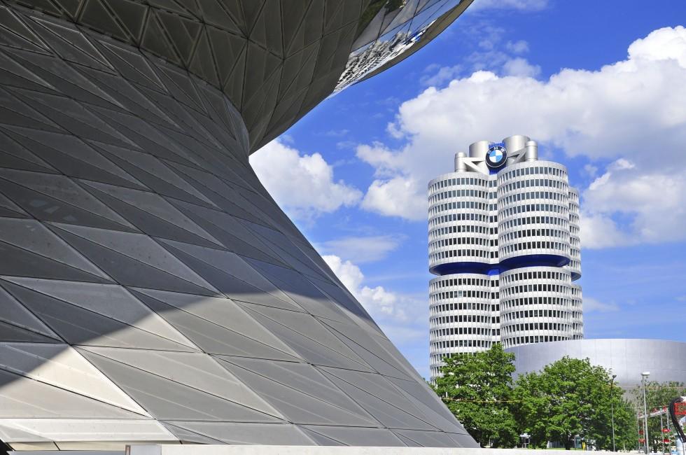 MUNICH - GERMANY JUNE 12: BMW building museum on June 12, 2011, Munich, Germany. The BMW Museum is located near the Olympiapark in Munich and was established in 1972 shortly before the Summer Olympics; Shutterstock ID 115418476; Project/Title: Photo Databa