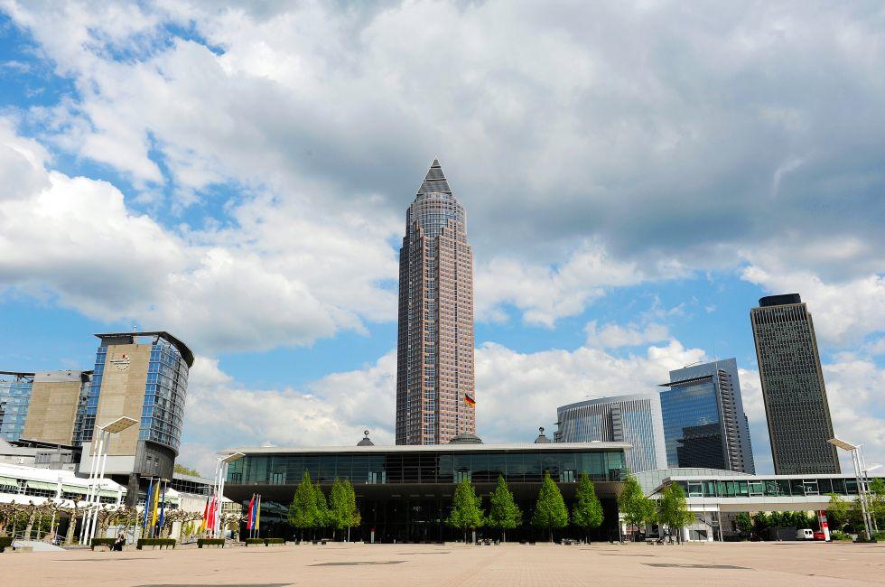 Messe Frankfurt is the owner and operator of the Frankfurt Trade Fair grounds in Frankfurt, Hesse, Germany. The exhibition grounds are located in the Bockenheim and Westend-S&#xfc;d districts, close to the city centre. At 578,000 square metres and with ten