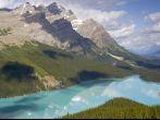 Peyto Lake and Bow Summit in Banff National Park