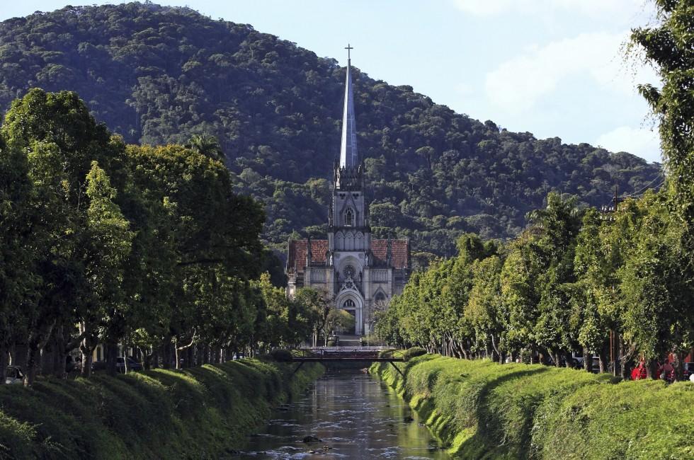 ancient imperial city of petropolis in rio de janeiro state in brazil