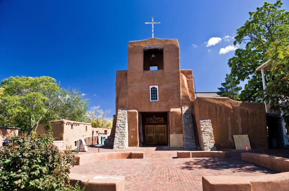 San Miguel Church is the oldest church in the USA, Santa Fe, New Mexico.