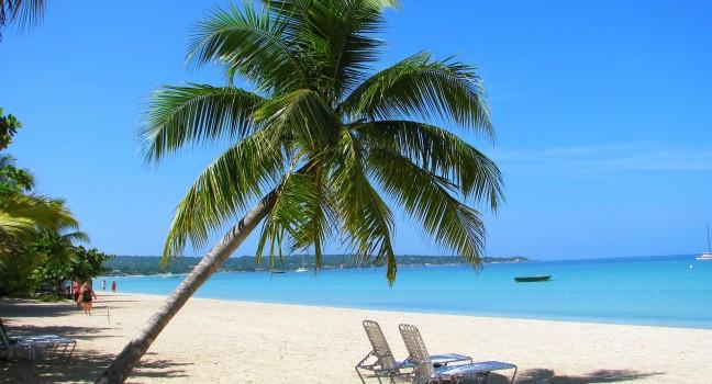 Beach, Negril Beach, Jamaica, Caribbean