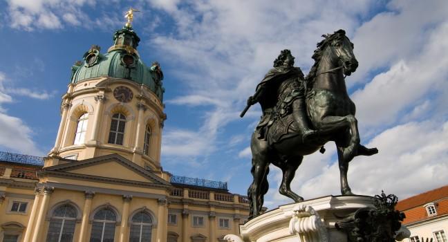 Statue, Charlottenburg Palace, Berlin,  Germany