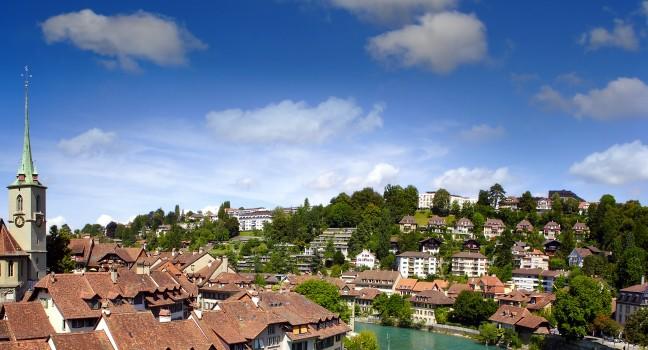 Bern, Switzerland, World Heritage Site by UNESCO;  