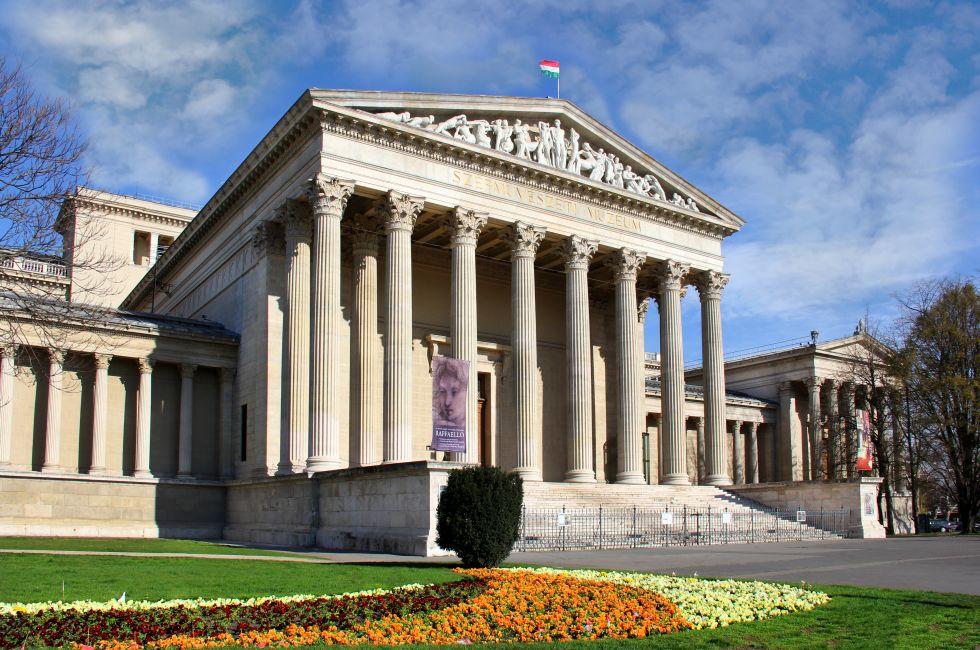 The Museum of Fine Arts in Budapest, Hungary