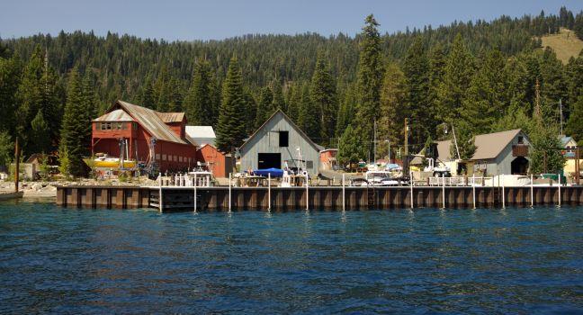Lakeside boat repair in Tahoma Lake Tahoe