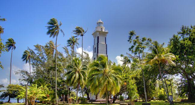 Lighthouse, Venus Point, Tahiti, Fench Polynesia