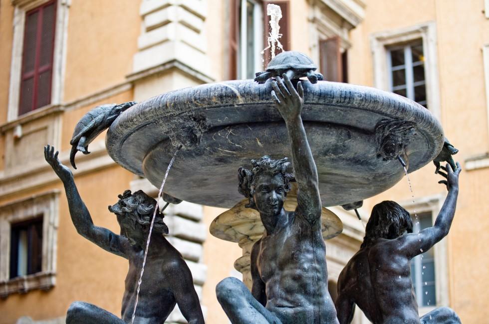 Fontana delle Tartarughe, Trastevere and the Ghetto, Rome Italy