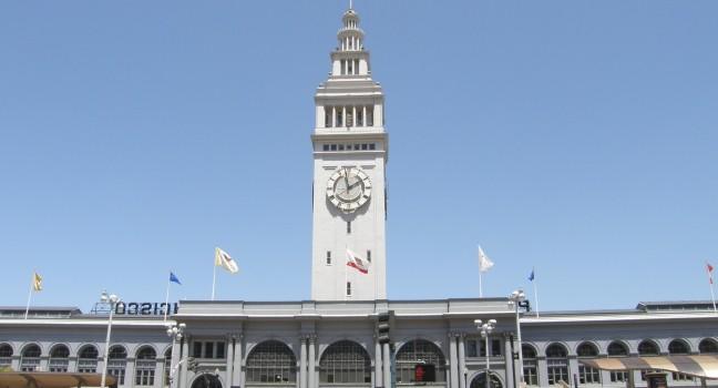 Ferry Building Marketplace / Clock Tower in San Francisco.