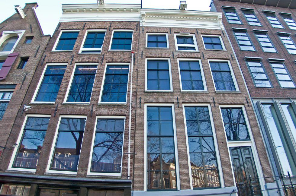 The house of Anne Frank in Amsterdam.