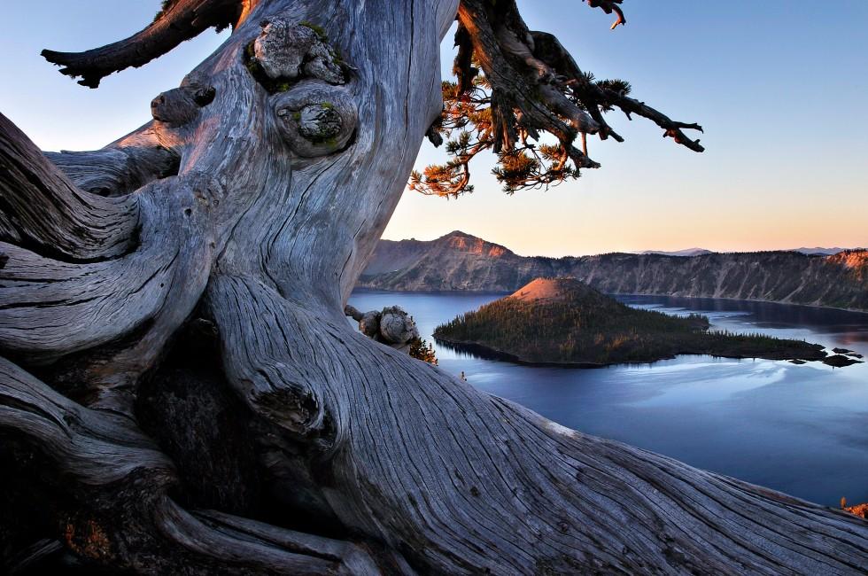 Crater Lake Sunrise.