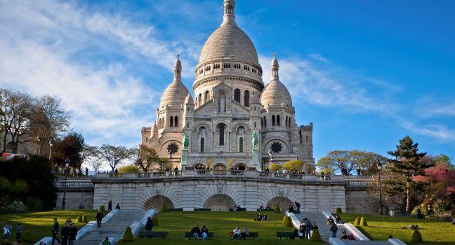 Basilica of Sacre-Coeur, Montmartre, Paris, France