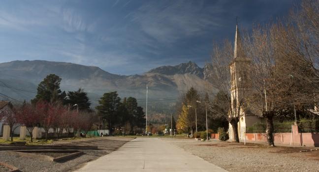Parish in the center of El Bolson - a town situated in the southwest of R&#xc3;&#x83;?&#xc3;&#x82;&#xc2;&#xad;o Negro Province, Argentina, at the foot of the Piltriquitron Mountain.