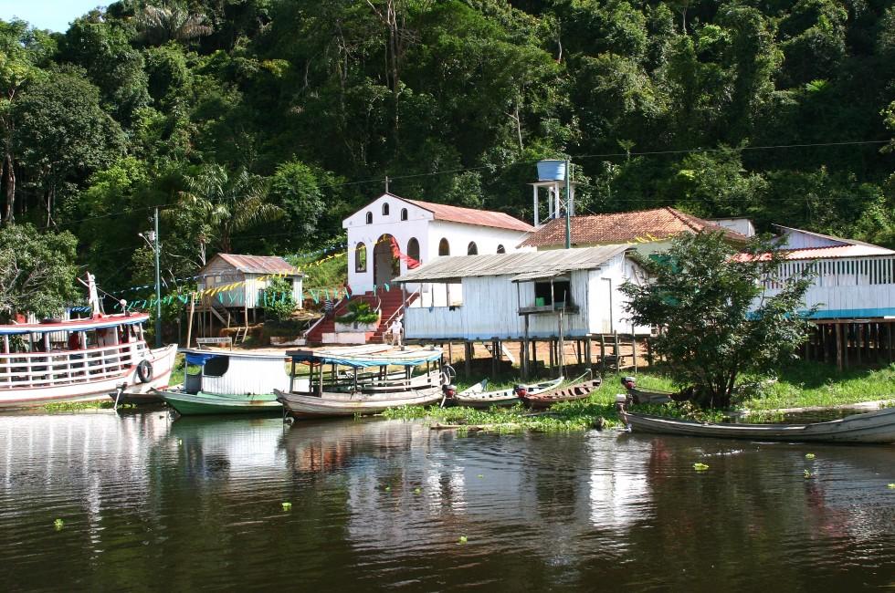 Village on the Amazon; 