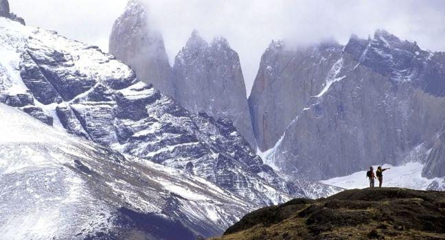 Paine Massif, Torres del Paines National Park, Patagonia Chile, South America