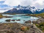 Beautiful nature in the Torres del Paine National Park, Patagonia, Chile