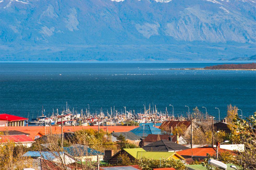 Strait Of Magellan, Puerto Natales, Patagonia, Chile