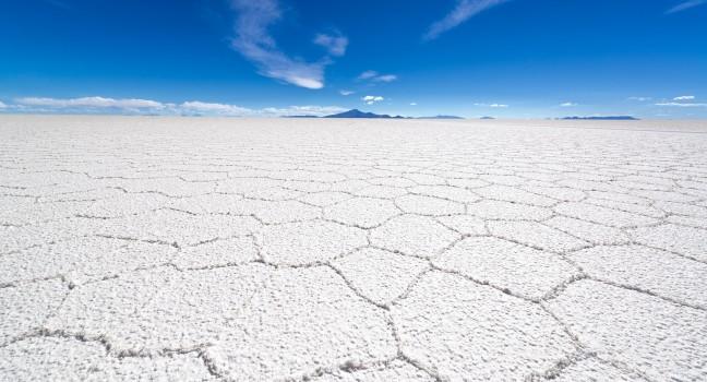 Details of the Uyuni Salt Flat in southern Bolivia; Shutterstock ID 207835168; Project/Title: Bolivia; Downloader: Fodor's Travel
