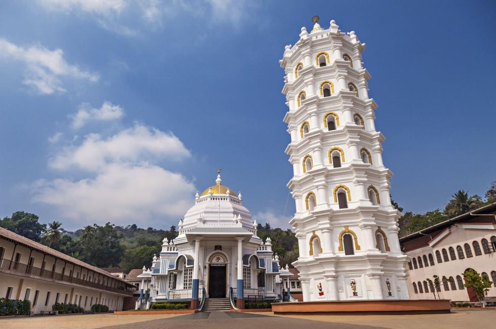 Shri Mangeshi temple - one of the most important in Goa.