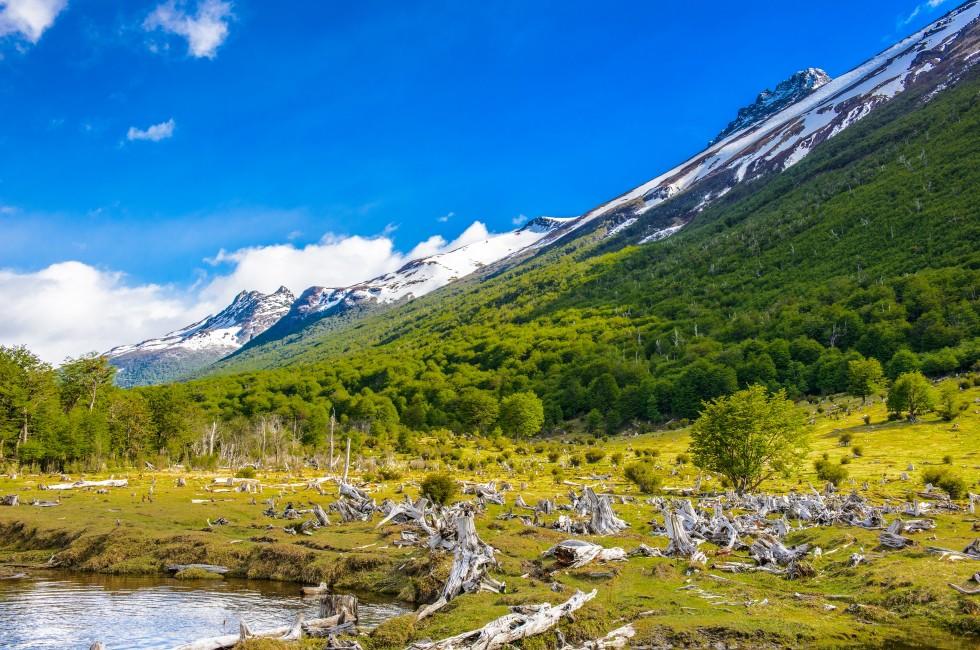 Landscape of the Tierra del Fuego National Park,  Argentina; Shutterstock ID 153528770; Project/Title: Argentina; Downloader: Fodor's Travel