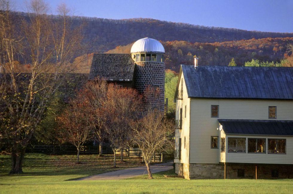 Fort Lewis Lodge, Millboro, Shenandoah Mountains, Virginia, USA