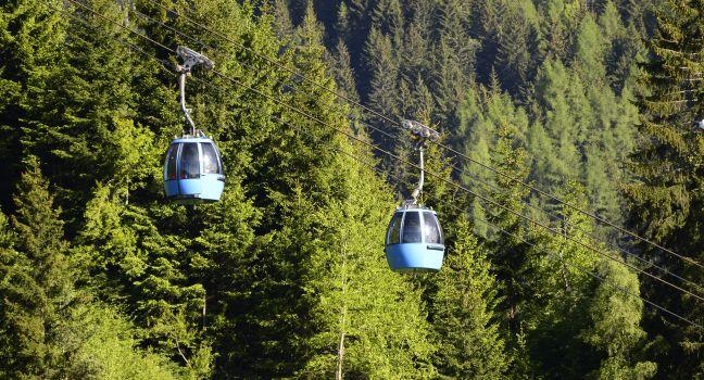 Cable Car, Alpe di Suisi, South Tirol, Italy