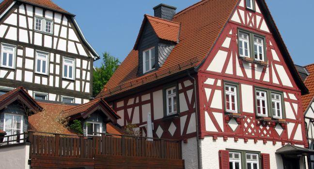 Buildings in Kronberg, Germany