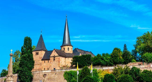 Michaeliskirche, Fulda, The Fairy-Tale Road, Germany, Europe.