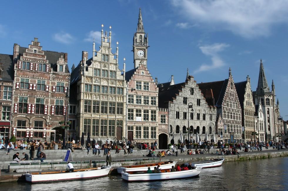 Historical center of Ghent, Belgium