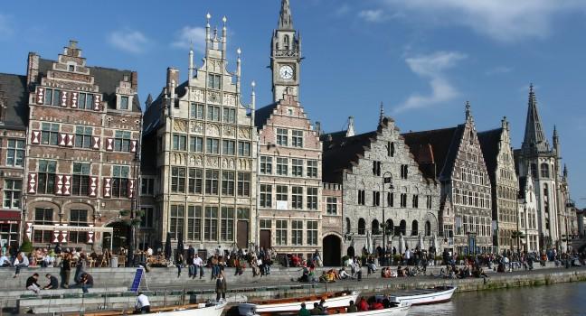 Historical center of Ghent, Belgium