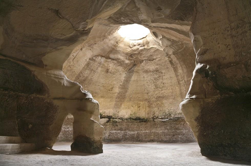 Bell Caves in National park Beit-Guvrin . Israel; 