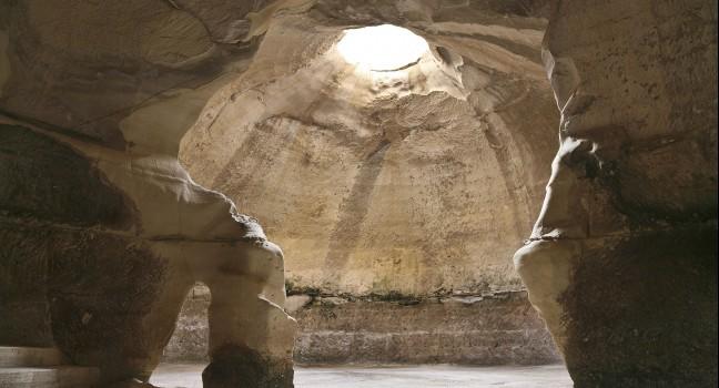 Bell Caves in National park Beit-Guvrin . Israel; 