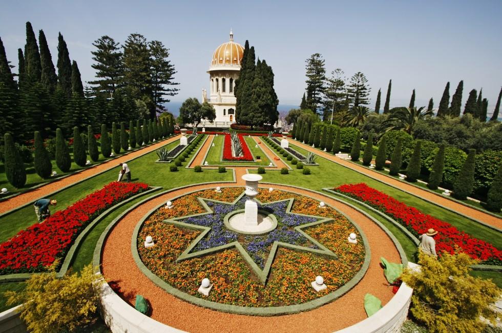 Baha'i Gardens, Haifa and the Northern Coast, Haifa, Israel