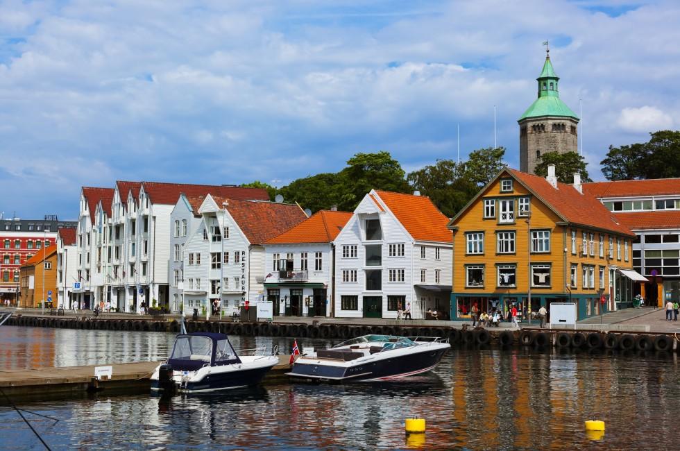 Stavanger Norway - architecture and travel background; 