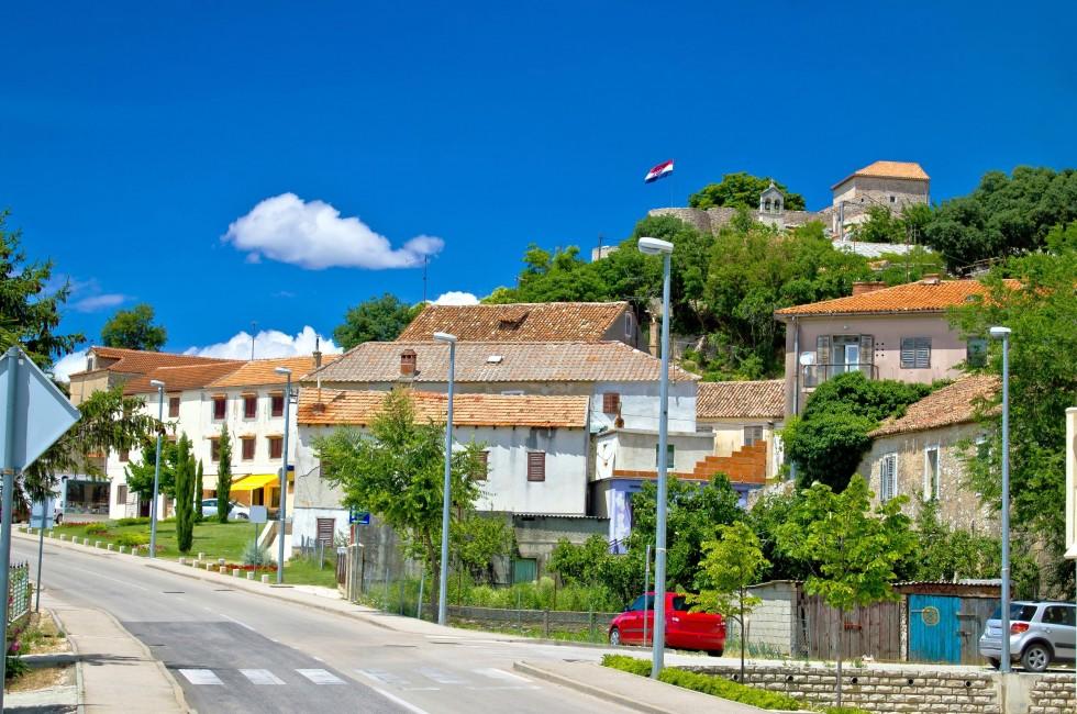 Town of Benkovac in Dalmatian inlands, Croatia