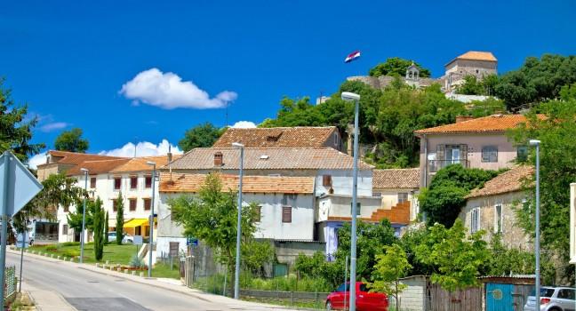 Town of Benkovac in Dalmatian inlands, Croatia