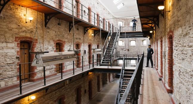 Cork City Gaol. Now historical jail museum. Cork, Republic of Ireland 