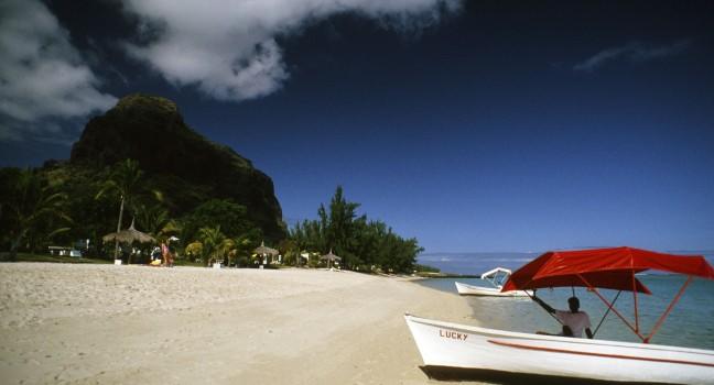 Boat, Beach, Mauritius
