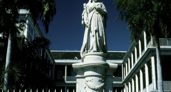 Queen Victoria Statue, City Hall, Port-Louis, Mauritius