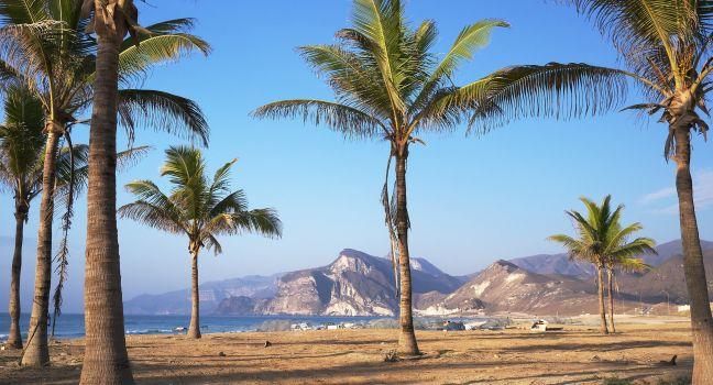 Al Mughsayl beach, Salalah, Oman, Africa and the Middle East