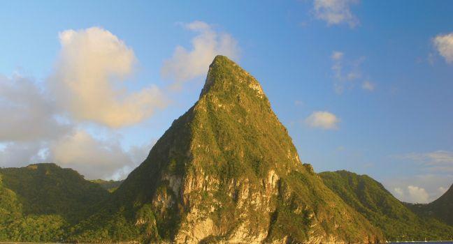 Pitons mountain-st.Lucia-caribbean.