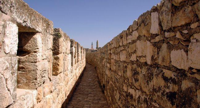 City Wall, Ramparts, Jerusalem, Israel