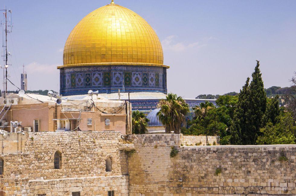 The dome of the Rock Jerusalem, Israel; Shutterstock ID 145872767; Project/Title: Israel ebook