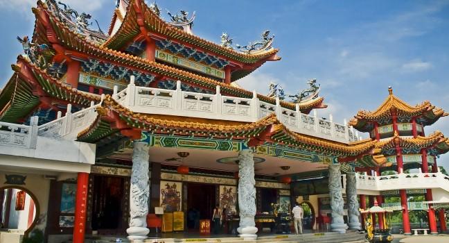 Buddhist Temple, Thean Hou Temple, Kuala Lumpur, Malaysia