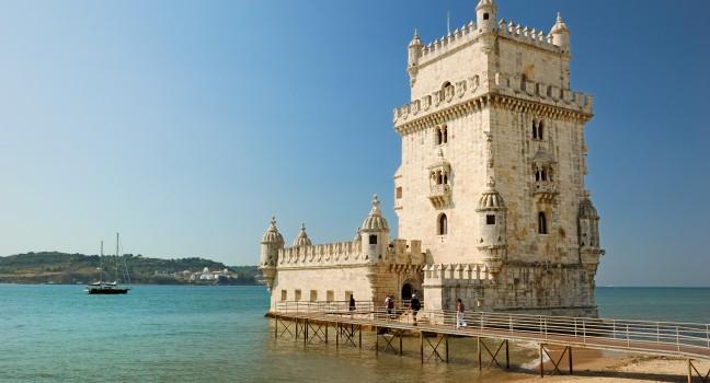 Belem tower in Lisbon (Portugal); 